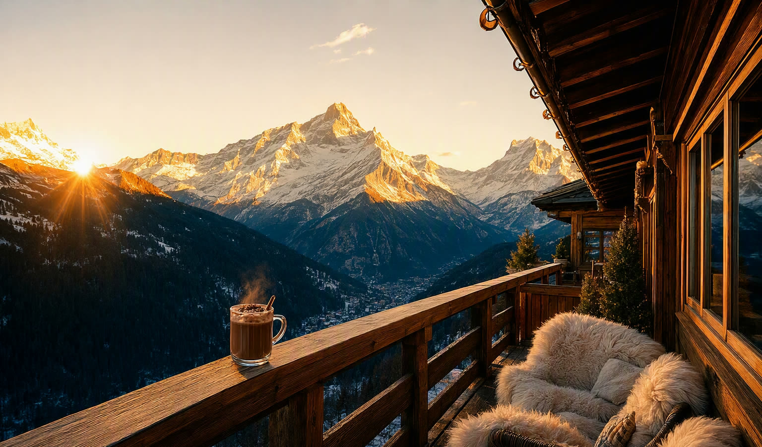 Alpine retreat journey