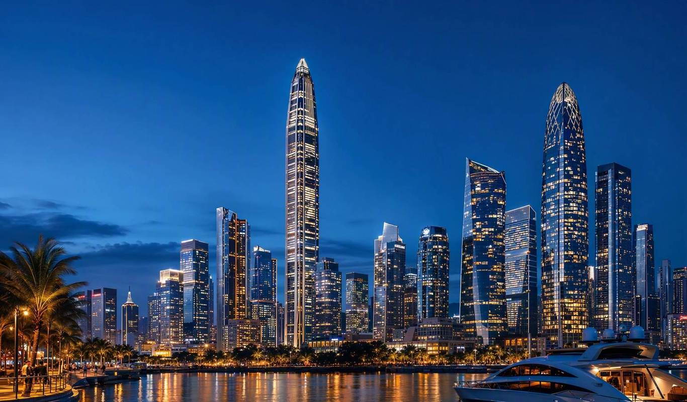Shenzhen bay area city journey